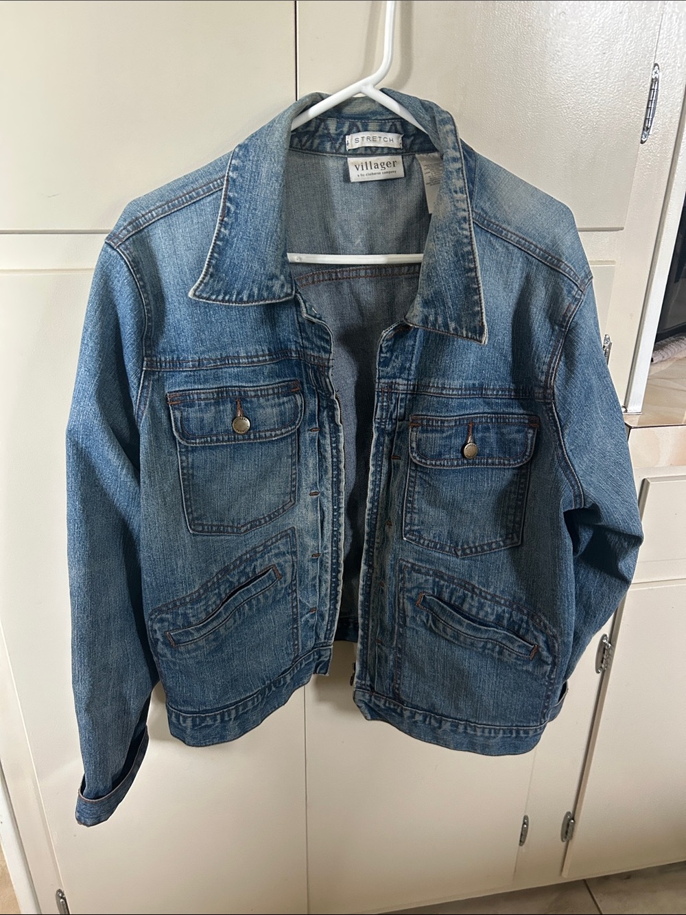 Villager Blue Denim Jacket with Front Pockets